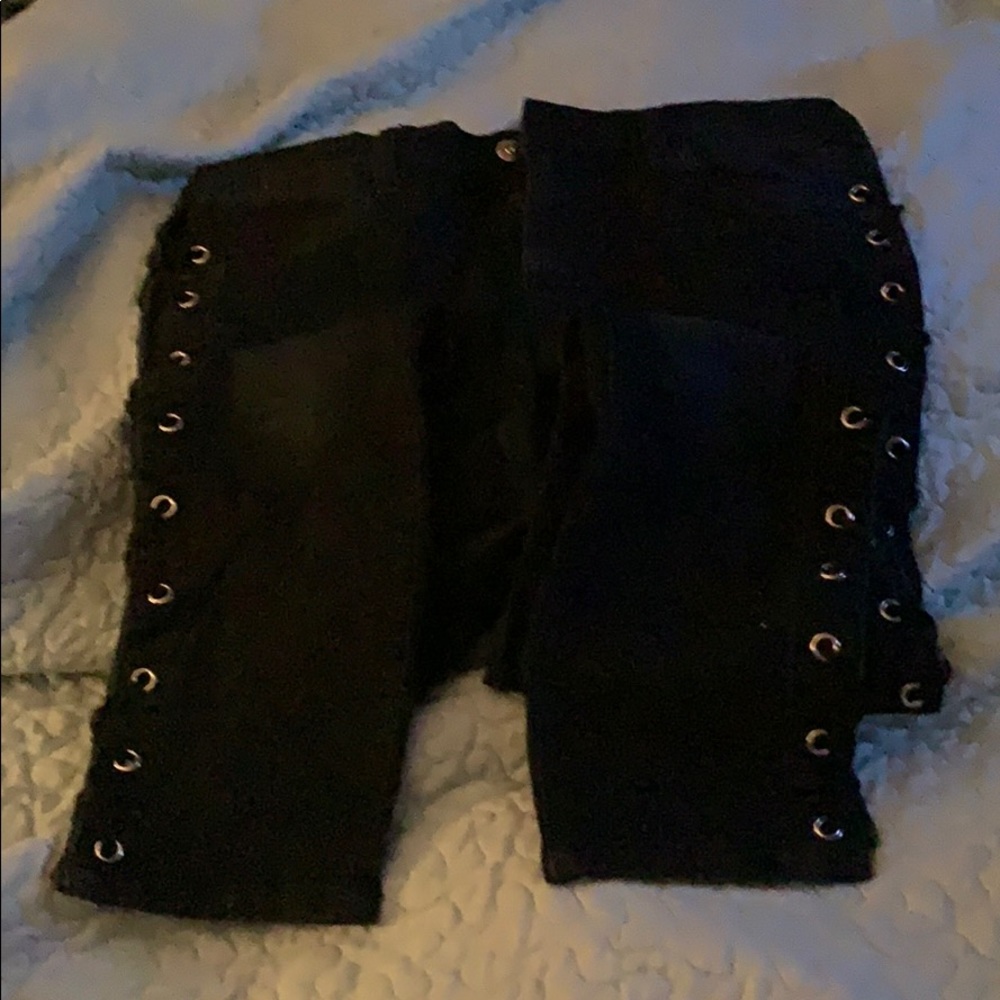 Women’s side lace jeans size ten